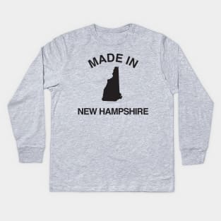 Made in New Hampshire Kids Long Sleeve T-Shirt